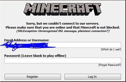 Minecraft лицензия Сервер авторизации - 1