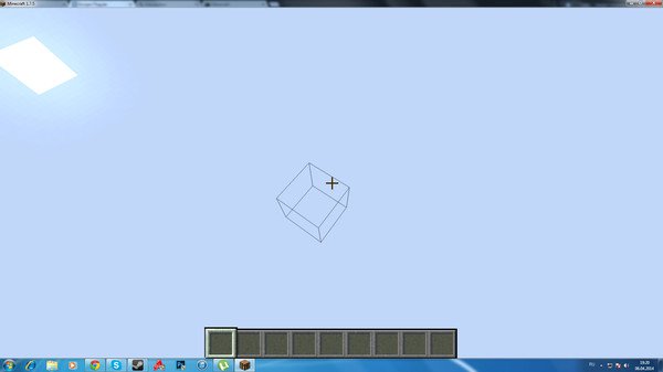 Не прорисовывается minecraft