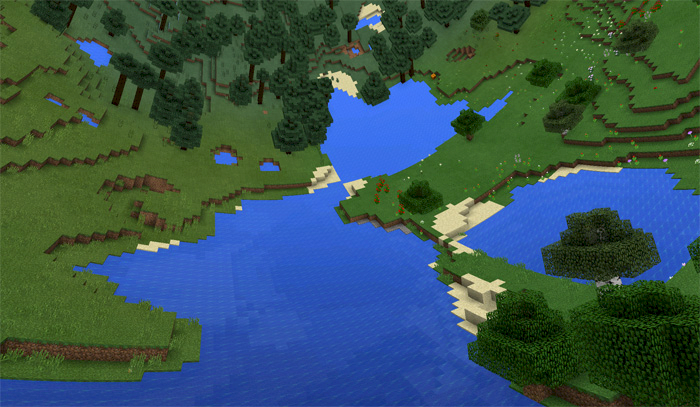 Помогите найти аналог шейдеров для игры Minecraft искривляющих мир