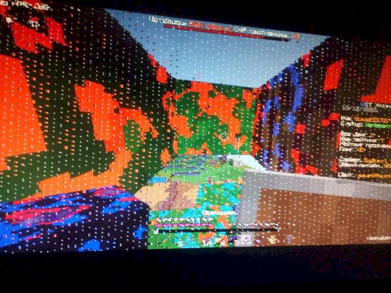 Крашит майнкрафт. Чек скриншот