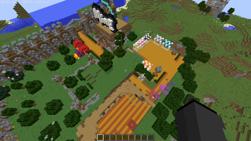 Перекосило спавн майнкрафт