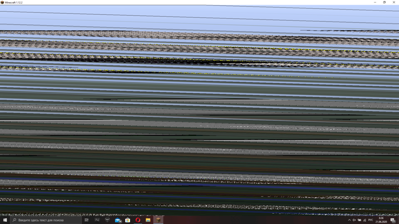 Майнкрафт неправильно запускается