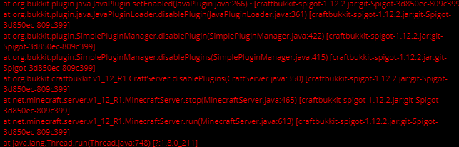Ставлю разные сборки, при запуске сервера майнкрафт вот такая вот фигня, что делать