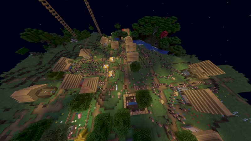 Потерял деревню в Minecraft - 1