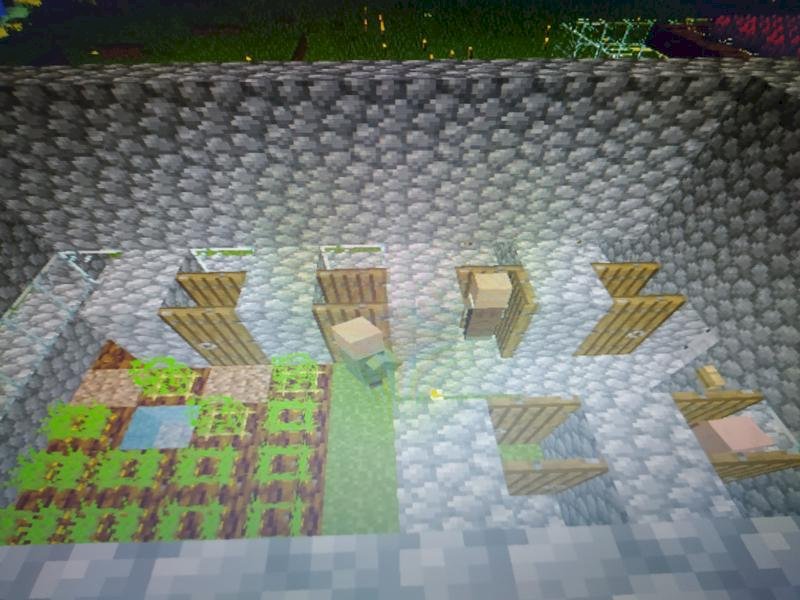 Майнкрафт разводство жителей