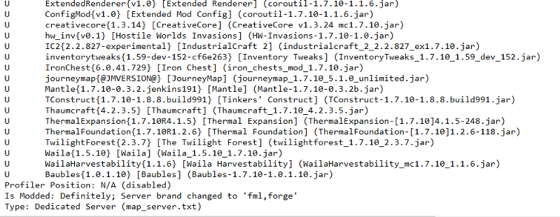 Хостинг майнкрафт с модами, не могу уже, что не так - 1