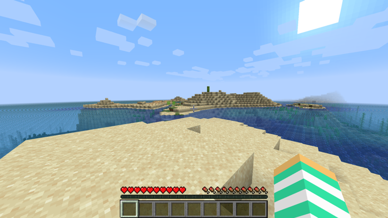 Странные разрезы между блоками майнкрафт