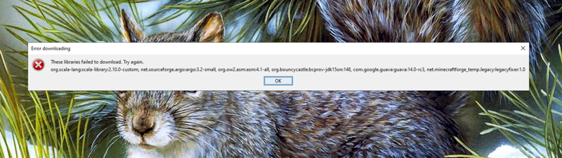 Что это за ошибка и как её исправить Minecraft