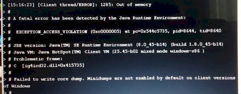 Как решить проблему с майнкрафтом
