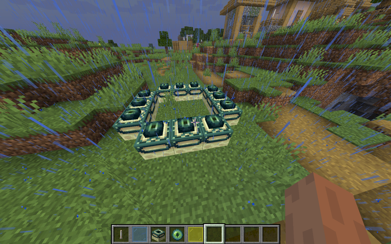 Майнкрафт не строится портал в Край