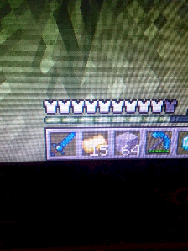 Майнкрафт и баг с хп