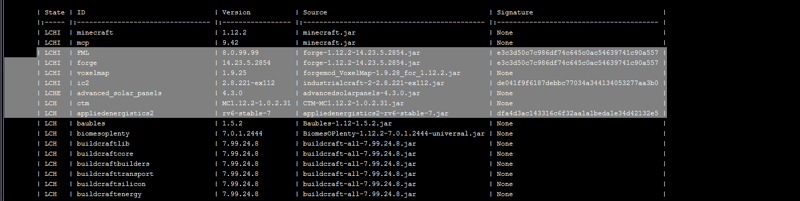Краш Майнкрафта с модами скрины прилагаются