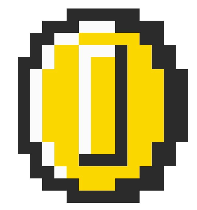 Поиск сервера для игры в Майнкрафт, где логотип сервера желтая монета как в Марио