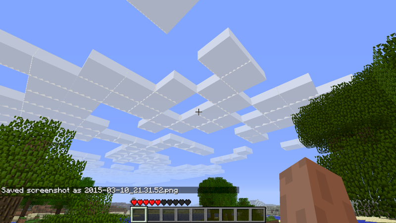 Проблема с облаками в майнкрафт beta 1.7.3