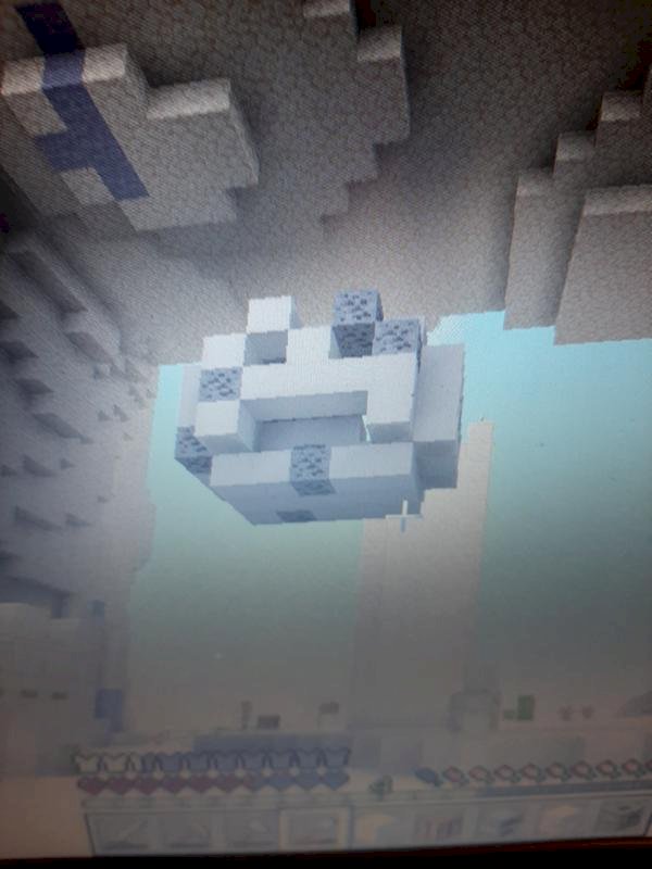 Я нашел вот это в пустынной деревне в майнкрафте что это