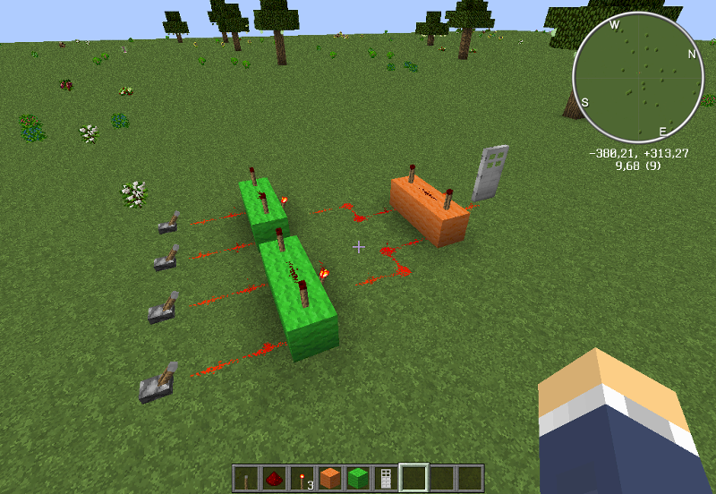 Майнкрафт, как сделать счётчик активированых рычагов