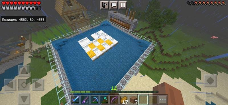 Не работает ферма железа в Minecraft PE 1.16
