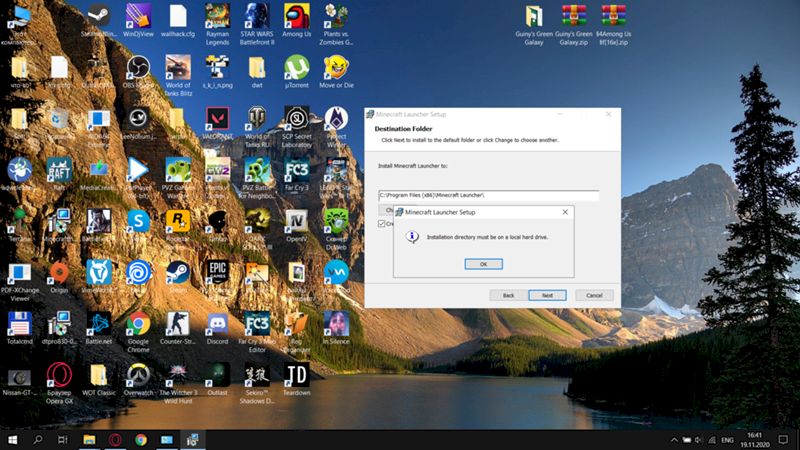 Не загружается Minecraft