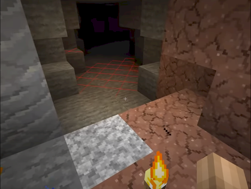 Как посмотреть освещённость блока в Minecraft как на видео