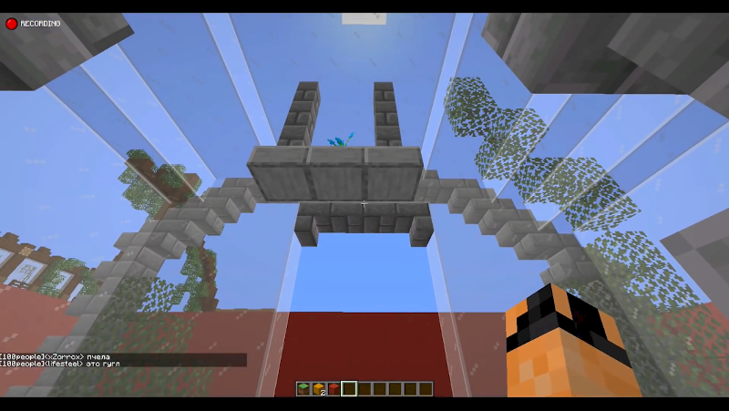 Как строить ровно в майнкрафте