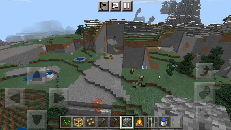 Как исправить баг с ямами иза них у меня пропал дом в Майнкрафт пе