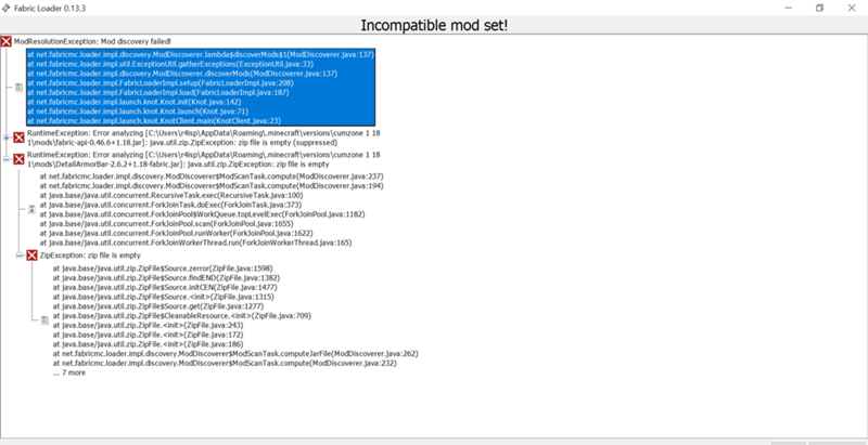 Майнкрафт сборка крашит при запуске
