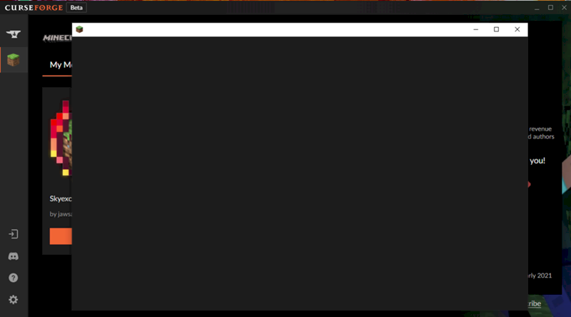 Curseforge как установить майнкрафт