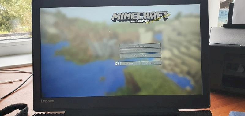 Смещён интерфейс Minecraft - 1