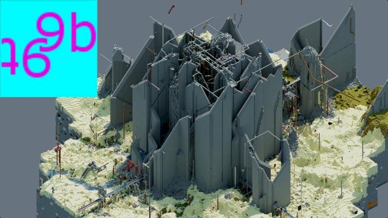 Как сделать стену из булыжника как в 2b2t в minecraft