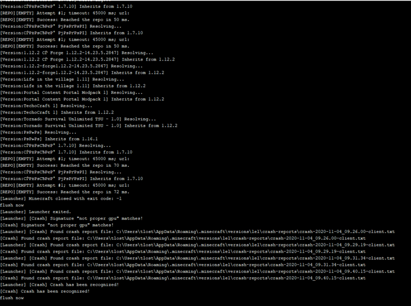 Не могу зайти в майнкрафт, выдаёт ошибку