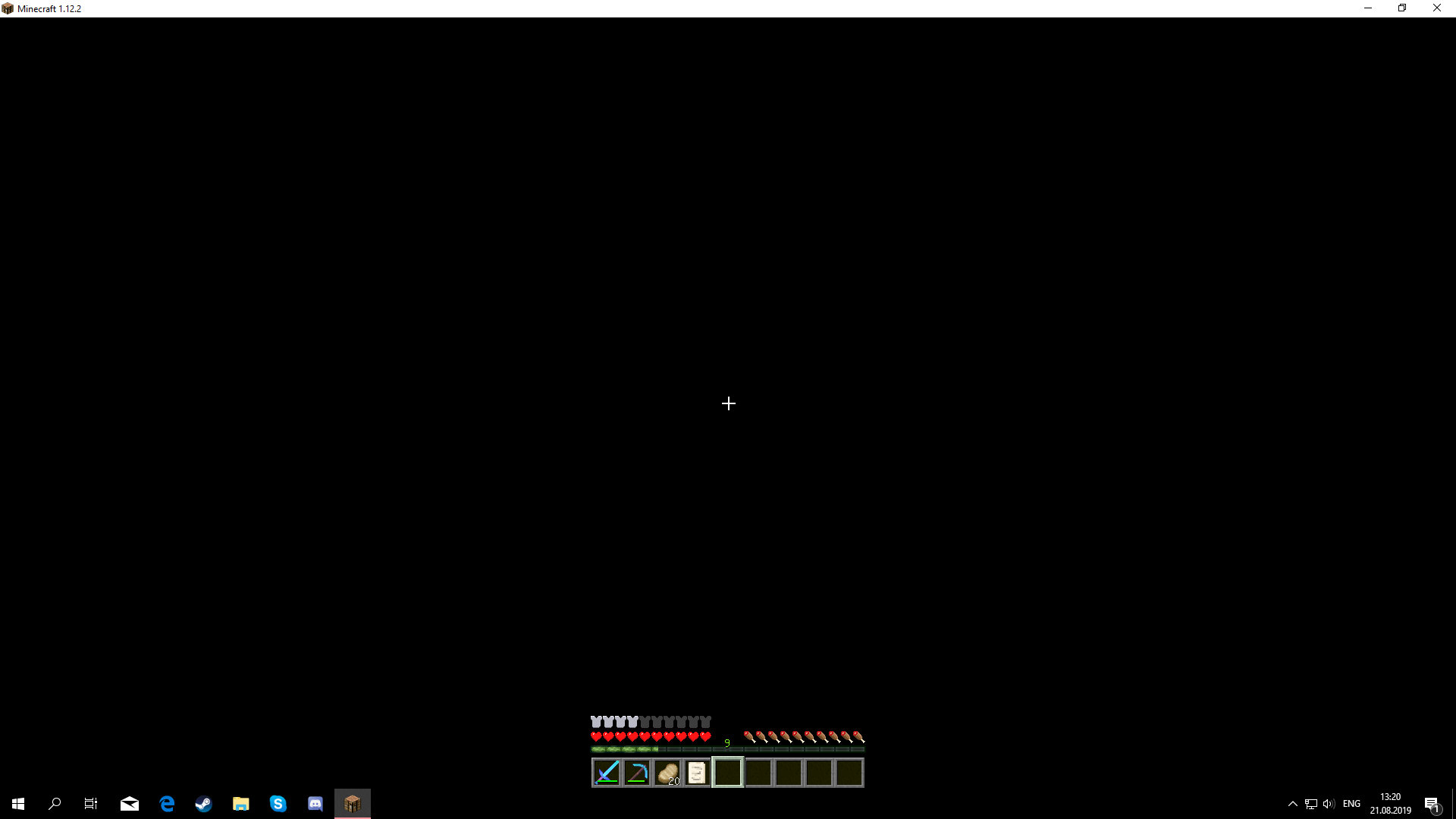 Minecraft Черный экран