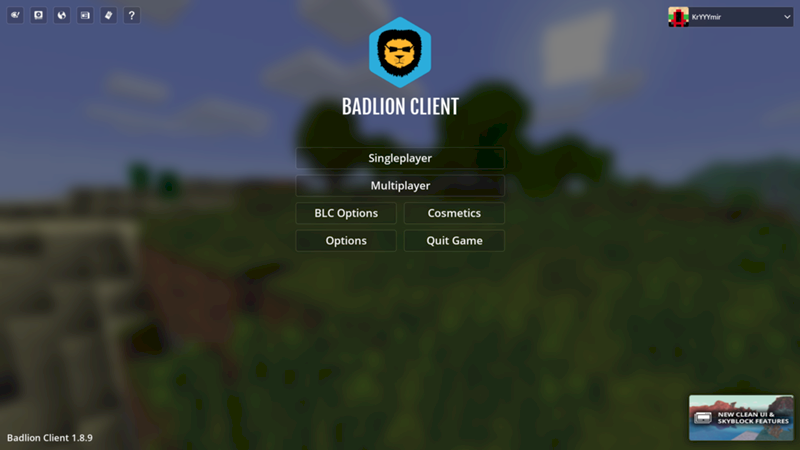 Badlion client minecraft 1.8 menu Бадлион клиент майнкрафт 1.8 меню