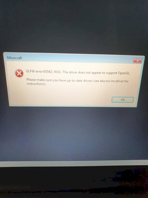 Ошибка при запуске Minecraft 1.17.1