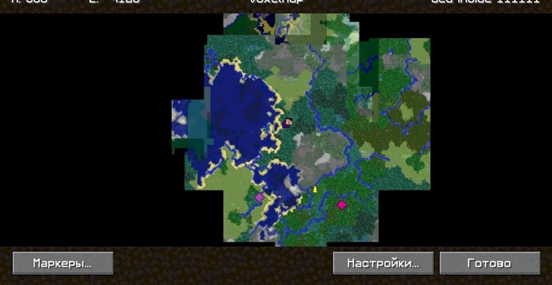 Ни с того ни с сего карта Voxel Map в Майнкрафте превратилась в это, что с этим делать