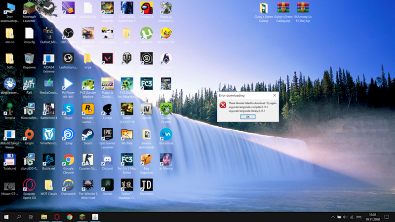 Не устанавливается Forge для Майнкрафта