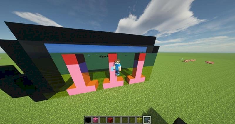 Как вам постройка в маинкрафт