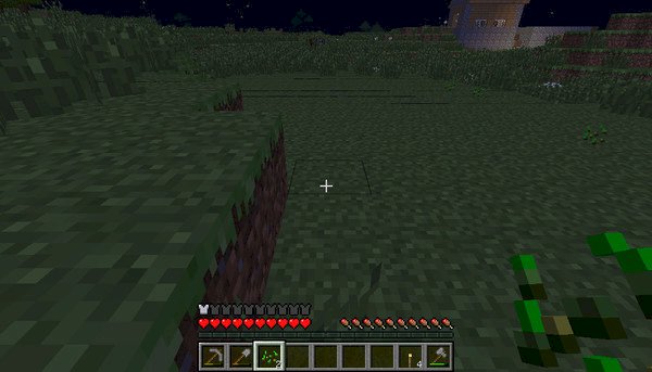 Почему в minecraft у меня белые полоски между блоков на втором скрине может и не видно но они есть